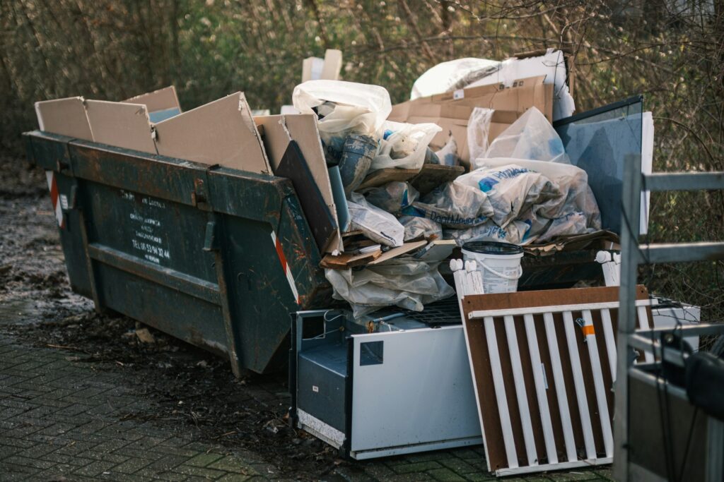 container huren bij verbouwing